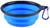 ZUOFENG Collapsible Travel Silicone Cat Bowl