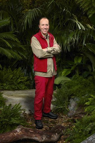Matt Hancock in his jungle gear for I'm A Celebrity 2022