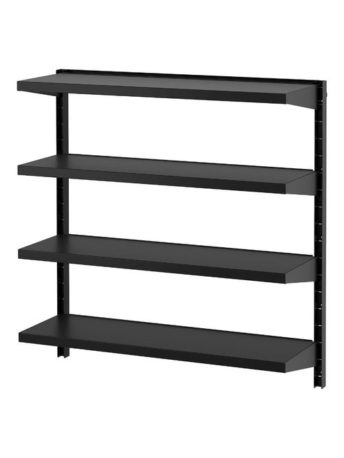 Bror Wall Shelf Combination - Black 34 1/2x11 3/4x35 3/8 "