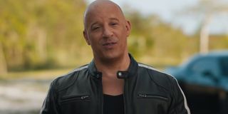 Vin Diesel welcomes people back to the movies in F9 promo reel.