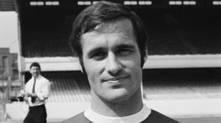 Scotland international and Arsenal F.C. football player, George Graham, 26th August 1969. (Photo by P. Floyd/Daily Express/Hulton Archive/Getty Images)