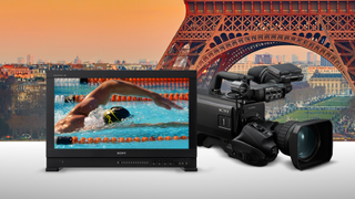 Sony equipment being used at the 2024 Paris Olympics. 