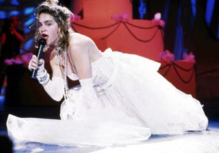 Madonna in that wedding dress