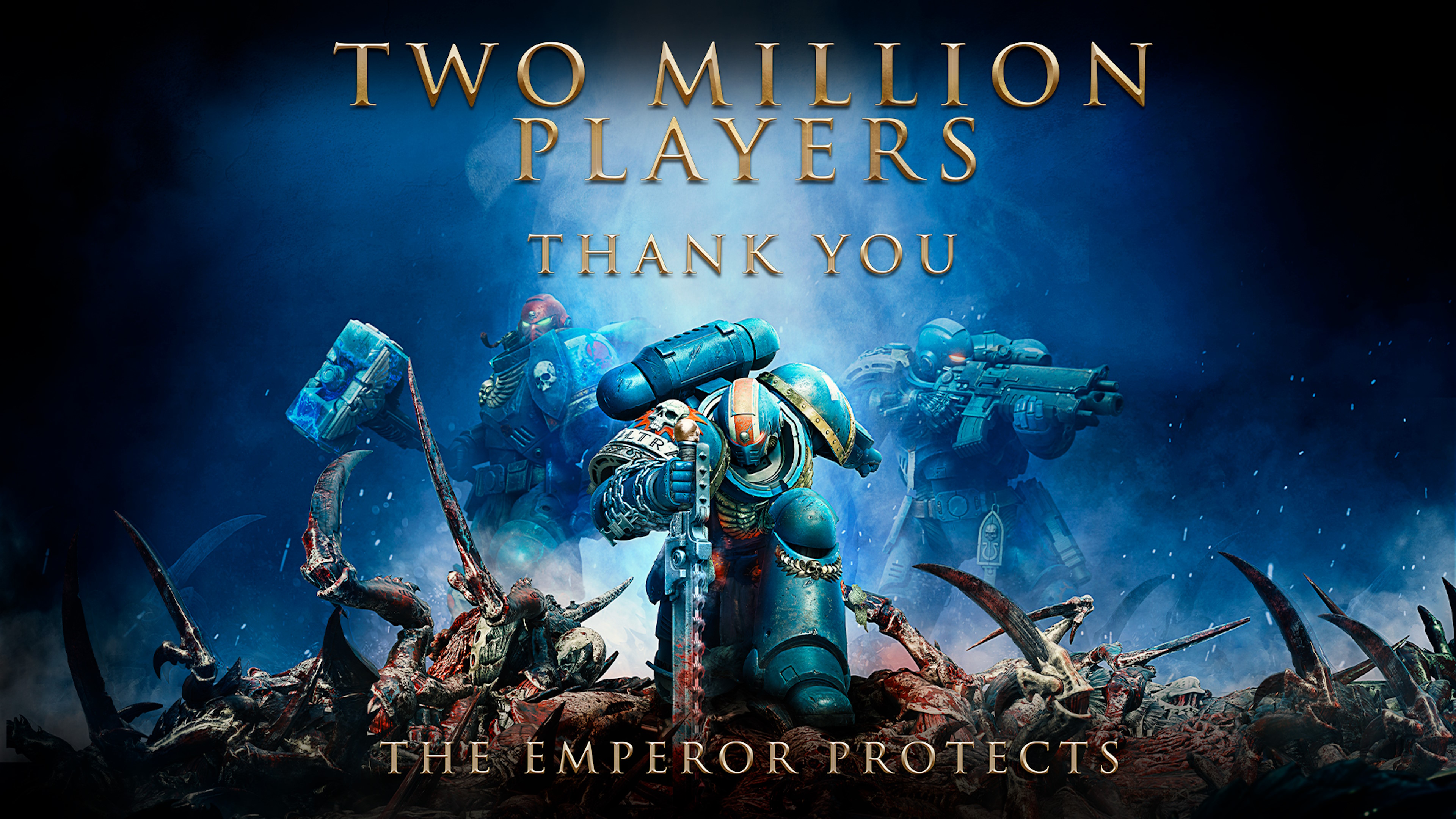 Two million players – The Emperor protects. Thank you.