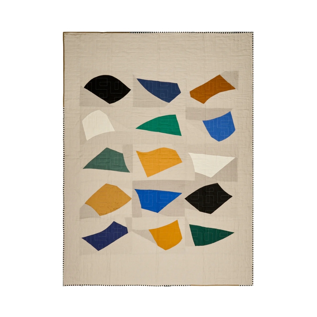 Alhambra Fragments Patchwork Quilt (94in/2.4m).