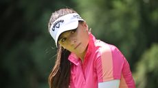 Aline Krauter looks down the fairway during the 2024 Portland Classic