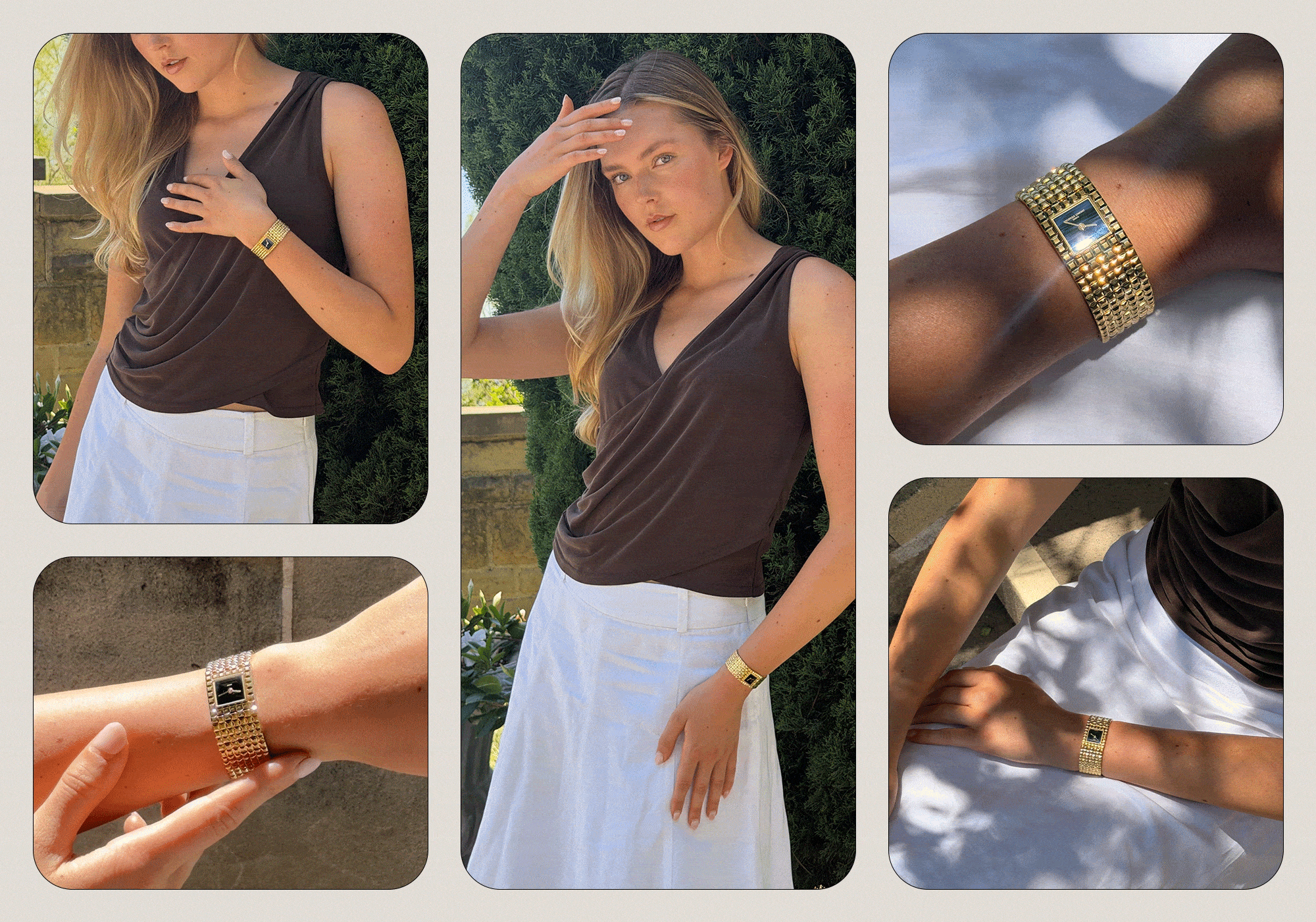 Influencer styling Frederique Constant Watch