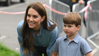 Princess Kate and Prince Louis attend the Big Help Out on May 8, 2023.