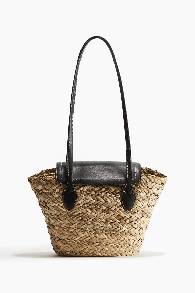 Straw Shoulder Bag