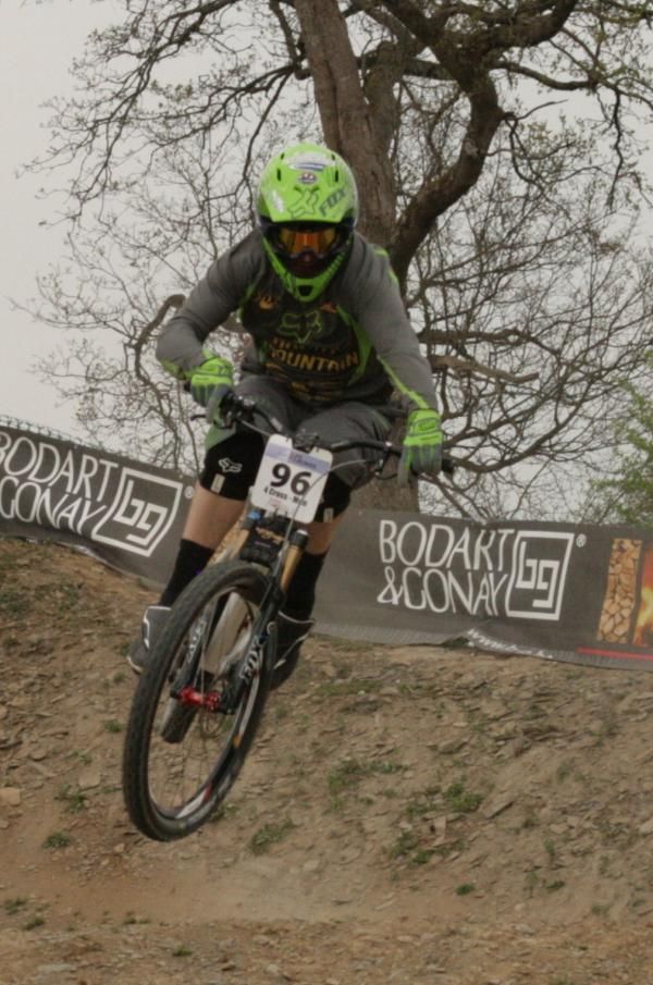 A four cross racer