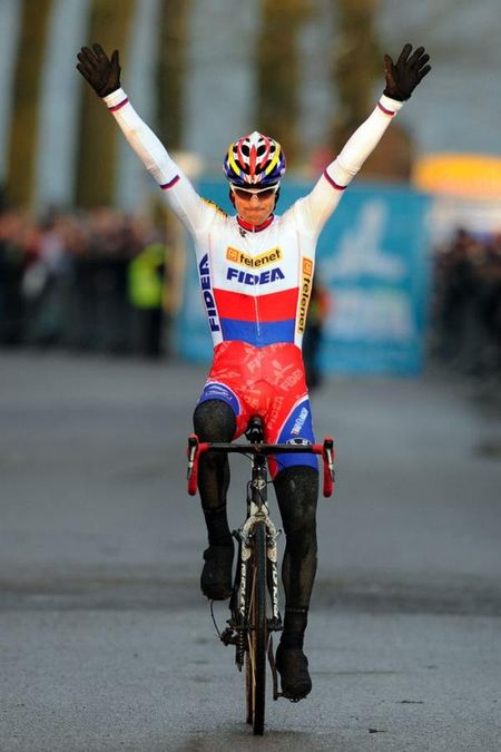 Zdenek Stybar (Telenet-Fidea Cycling Team) showed a clean pair of heels today