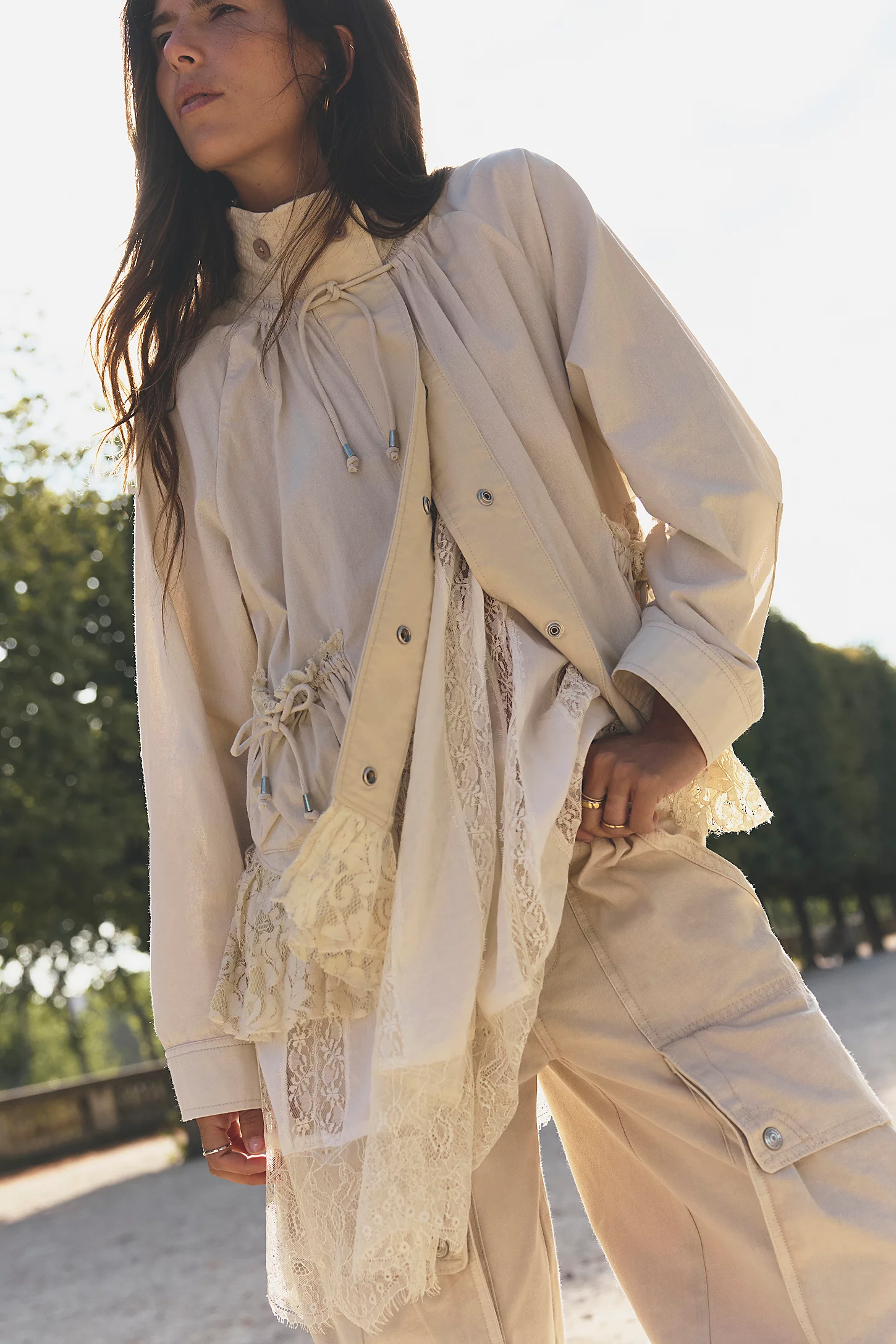 Free People, We the Free Outset Funnel-Neck Jacket