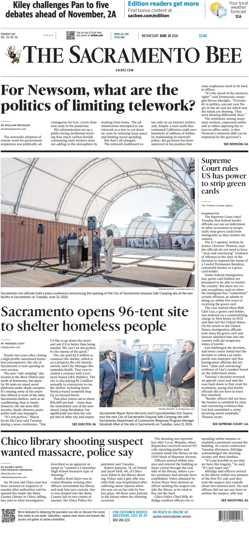 The Sacramento Bee
