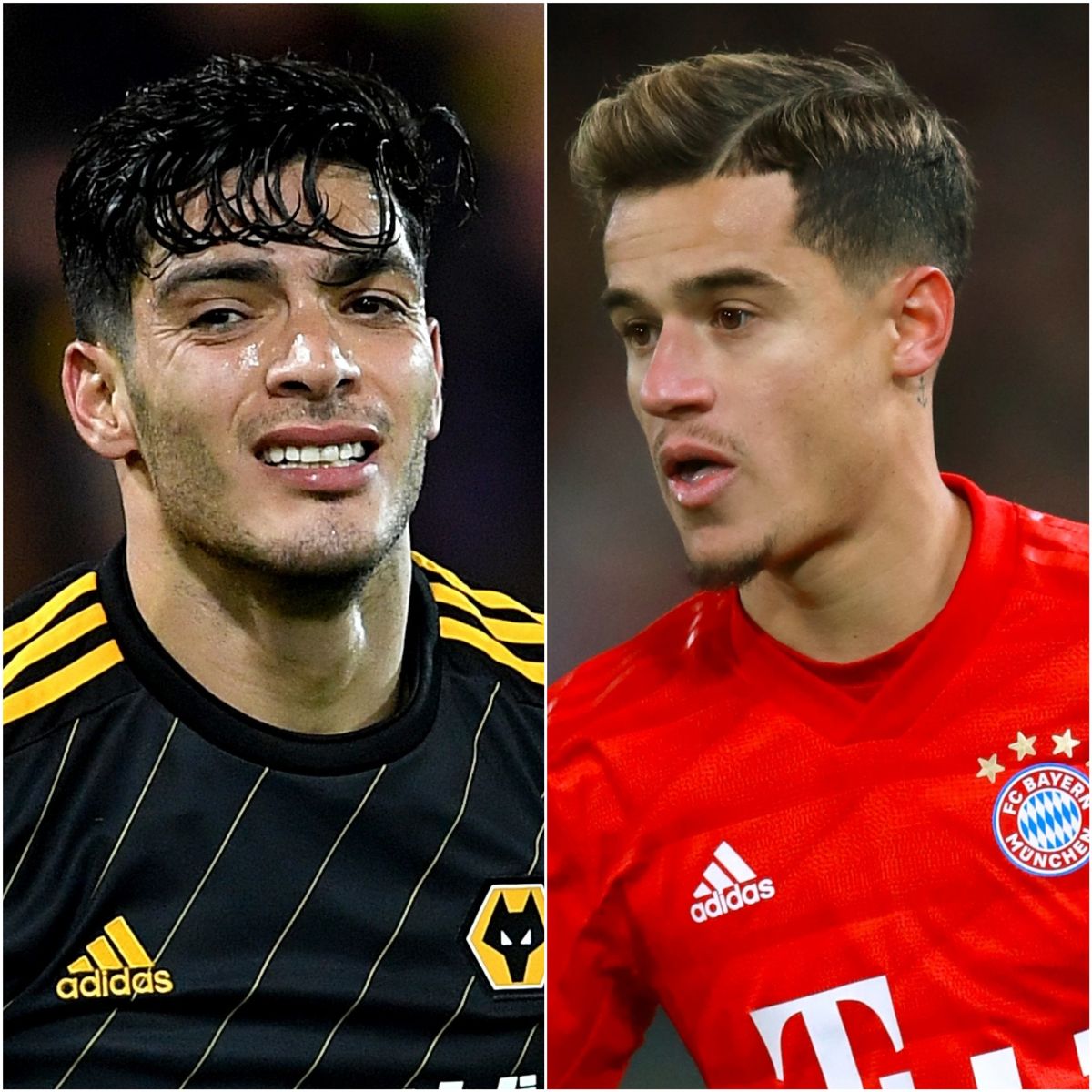 Raul Jimenez and Philippe Coutinho