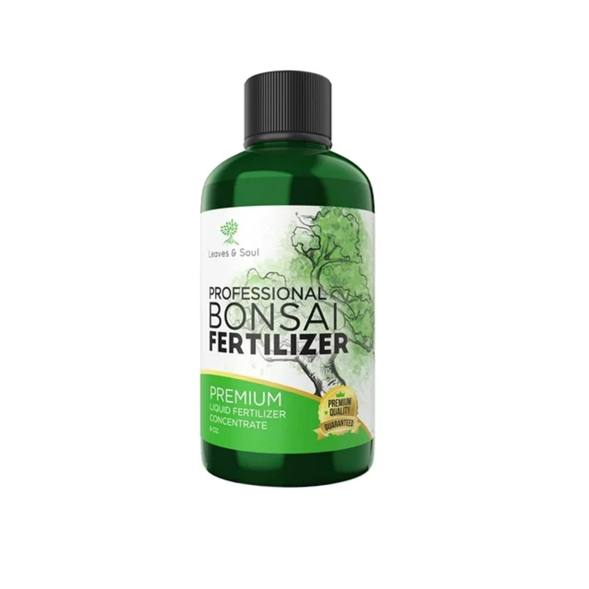 A bottle of bonsai fertilizer