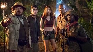 The cast of Jumanji: Welcome to the Jungle