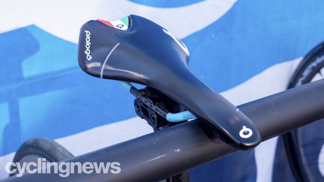 Sonny Colbrelli's bike from Omloop Het Nieuwsblad