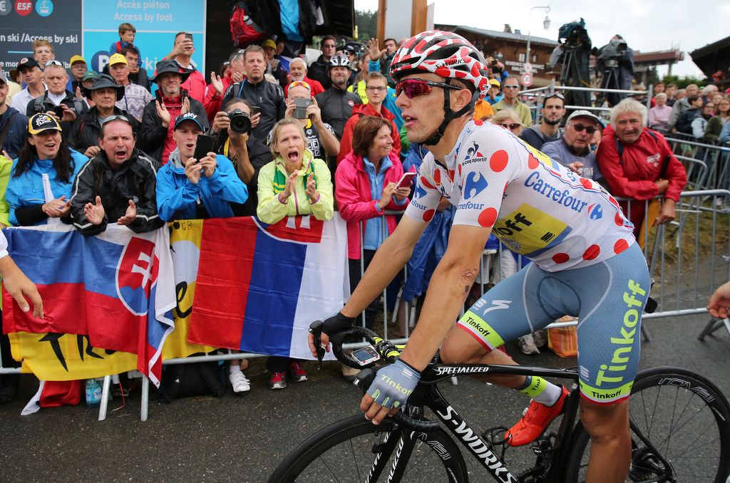 Rafa Majka (Tinkoff) after stage 19