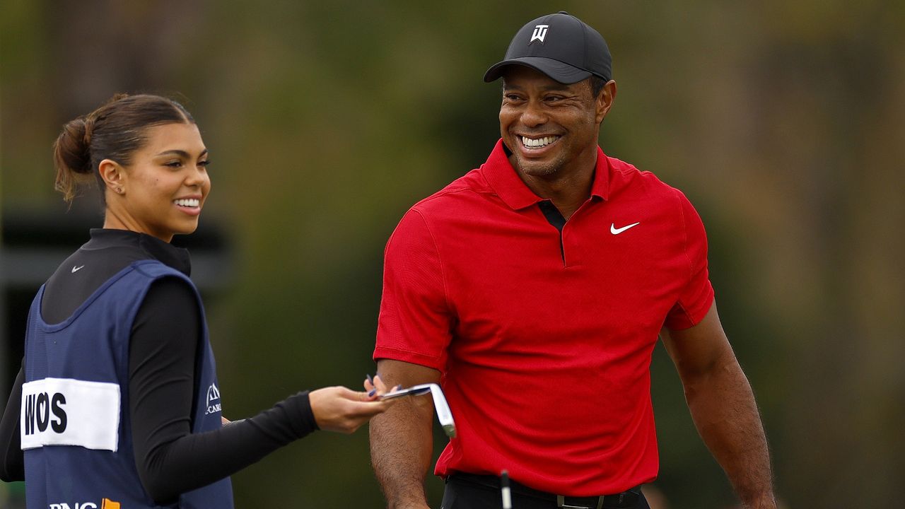 Tiger Woods and daughter Sam