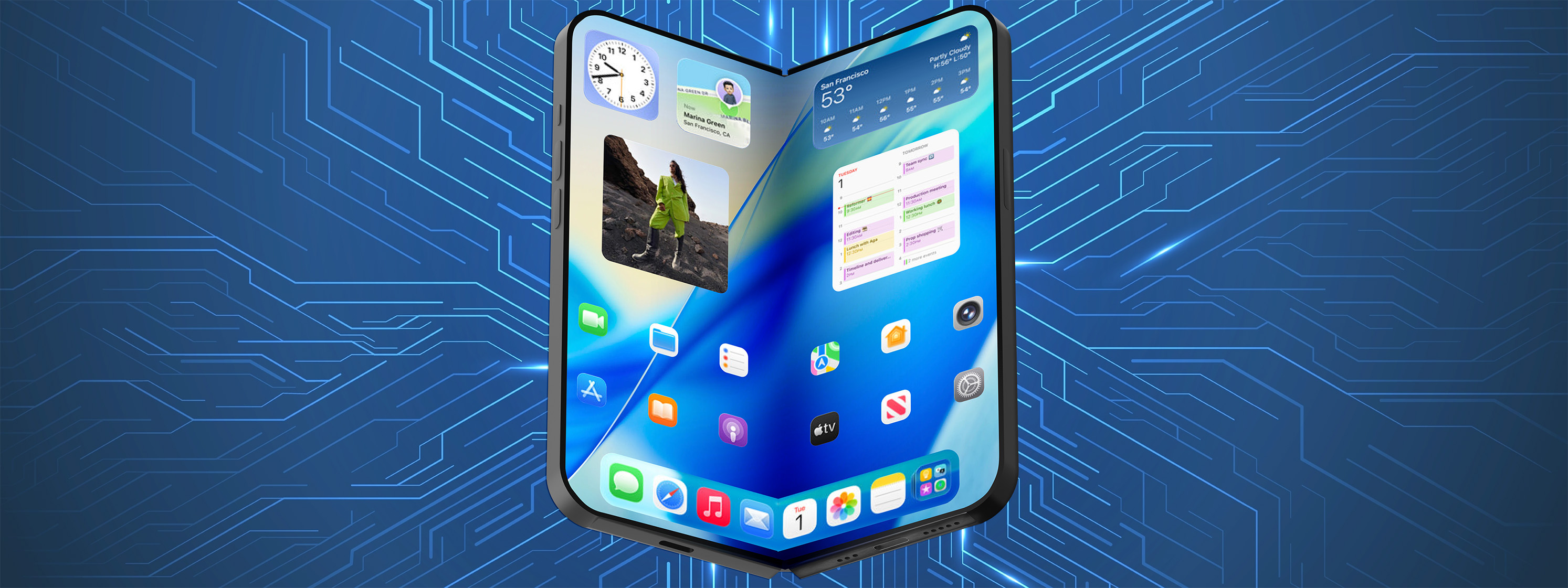 World in 2035: iPhones of the Future