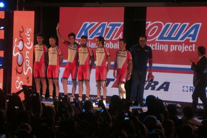 Katusha are also along for the race