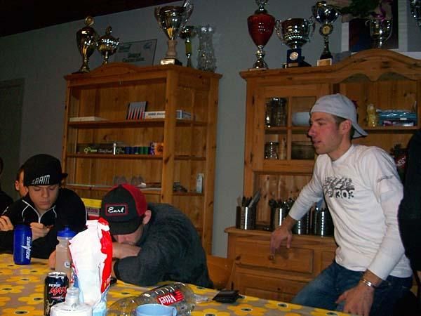 Chatting with Jeremy Powers and each other about everything from bike racing to girls.