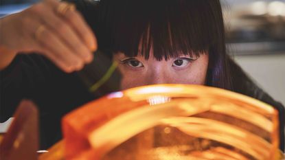 Melodie Leung at work on The Dalmore Luminary Series 2024 Edition
