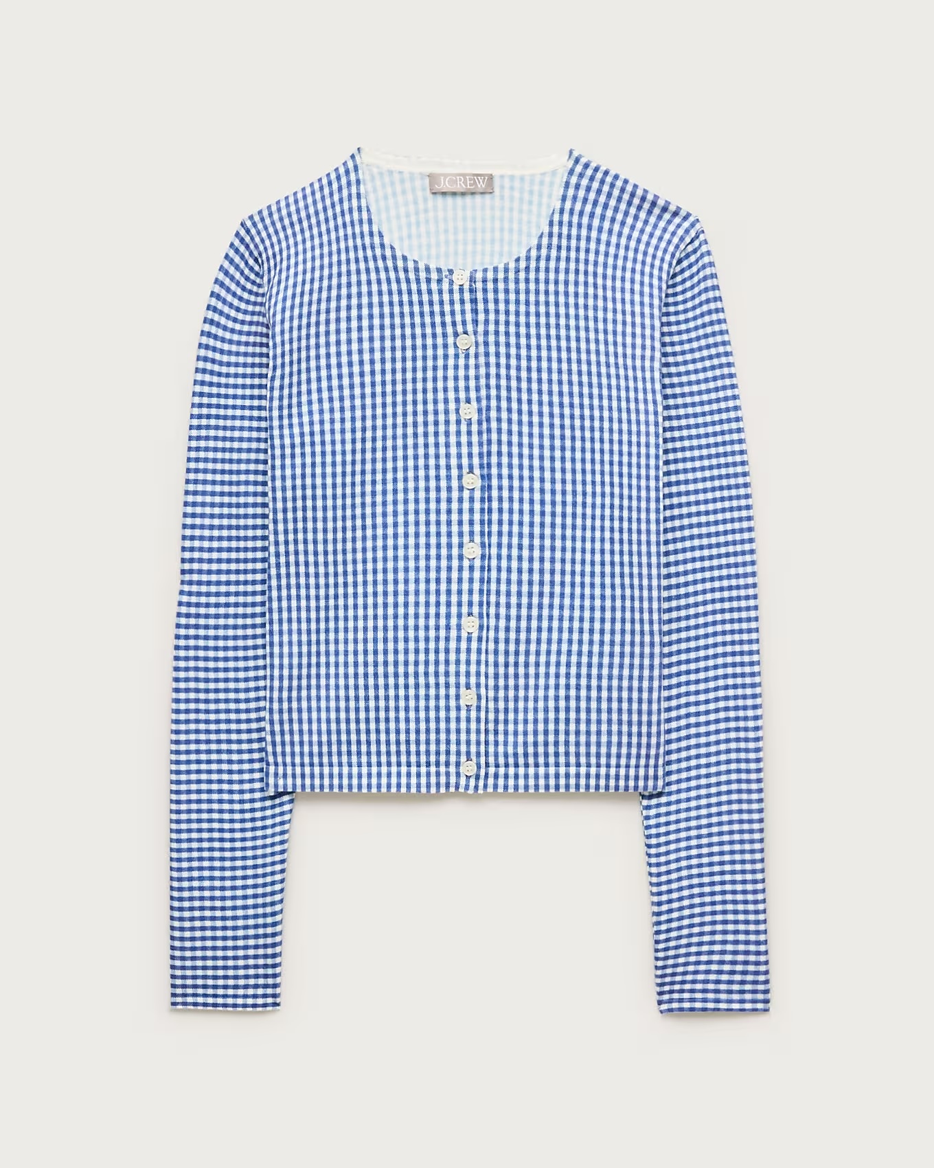 J.Crew, Jackie Cardigan in Gingham