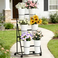Depthot 3 Tier Metal Plant Stand Depthot 3 Tier Metal Plant Stand
