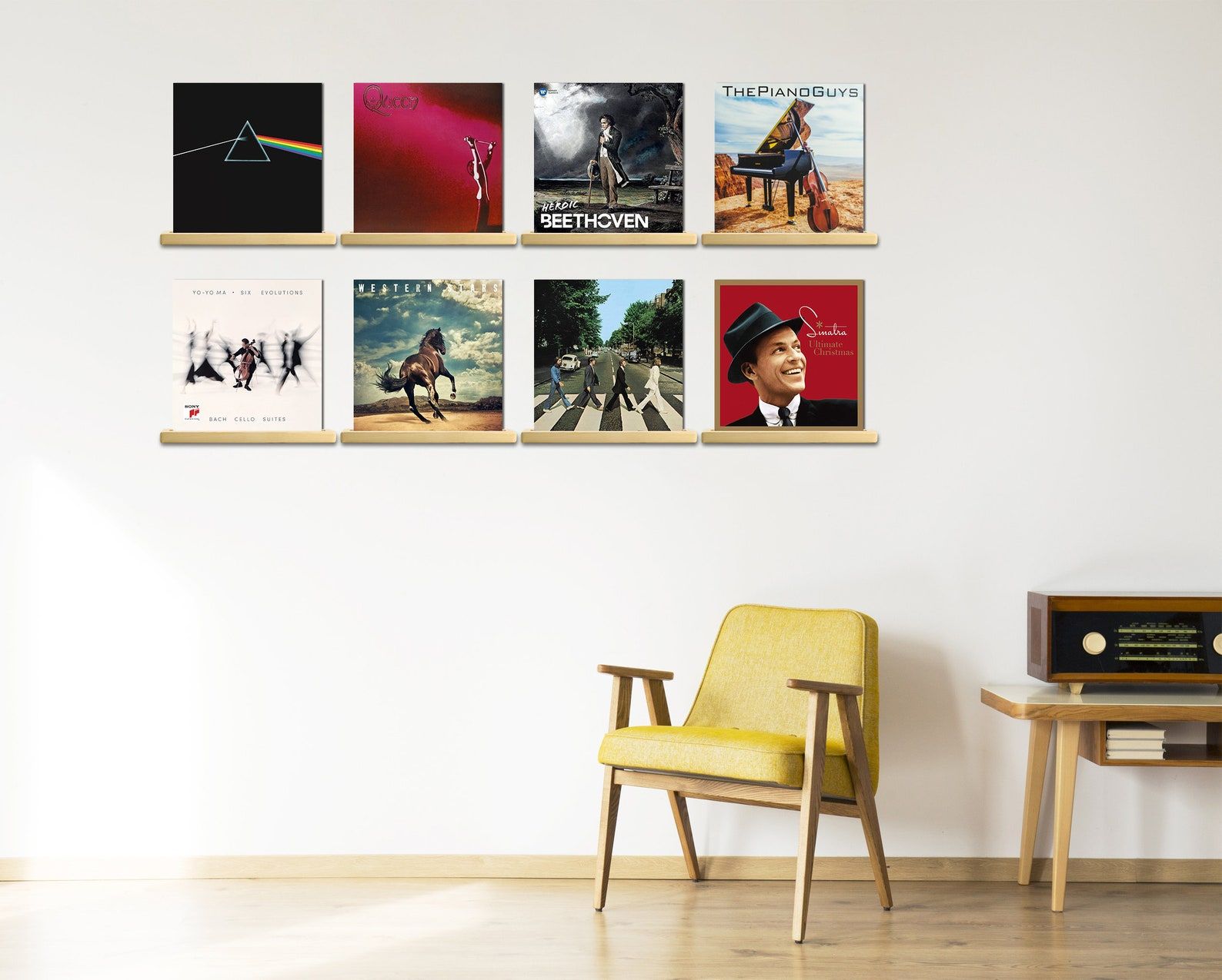 Best Ways To Display Vinyl Around Your Home Enhancing Decor Livingetc