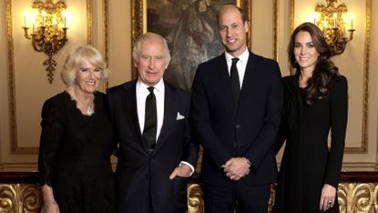 Camilla, Queen Consort, King Charles III, Prince William, Princess Kate