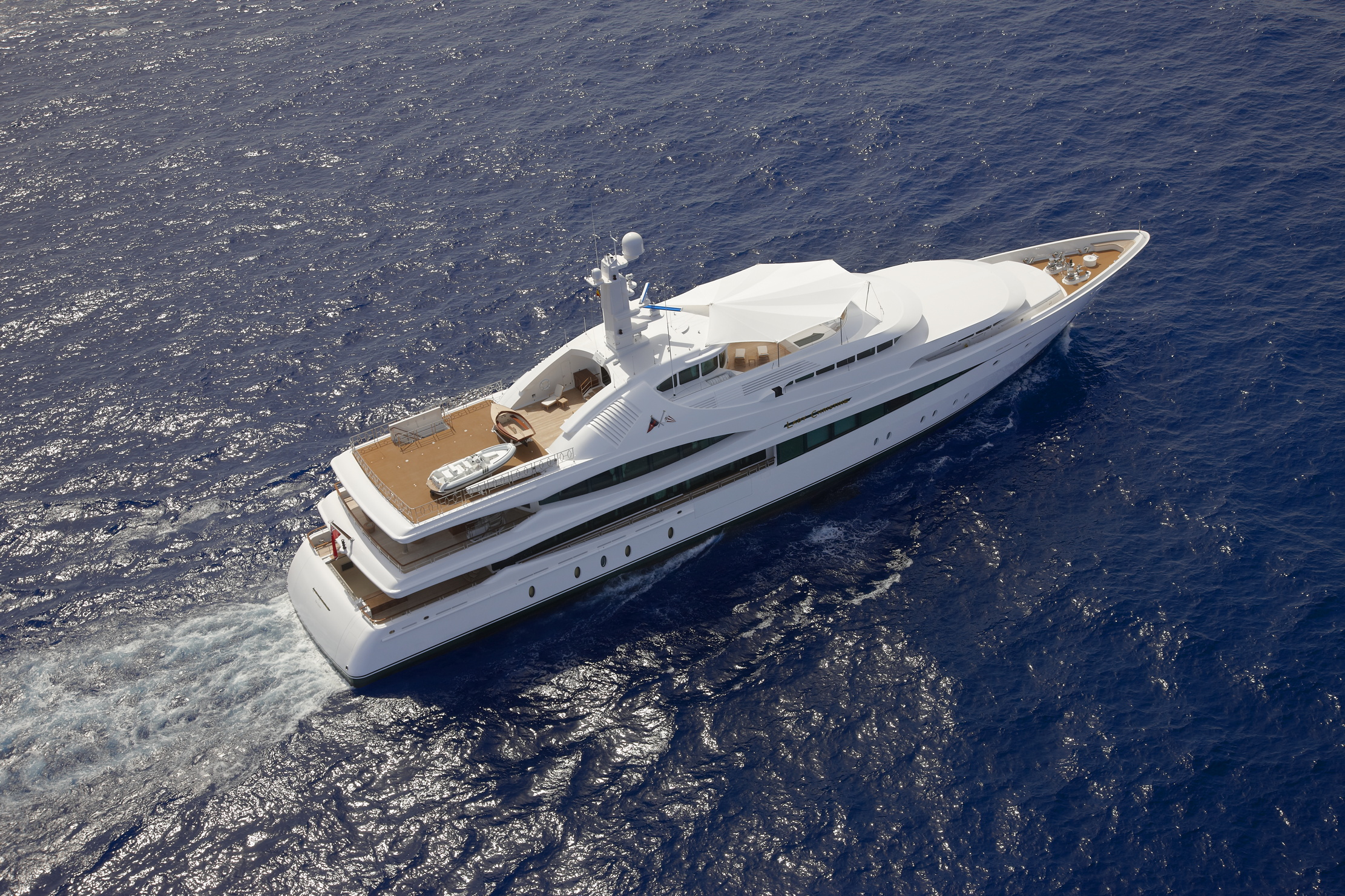 Images of the yacht Lady Christine