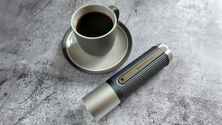 Aeropress manual coffee grinder