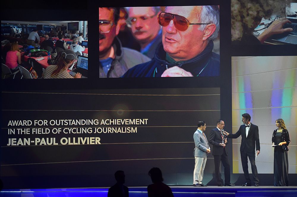 French historian and television commentator Jean-Paul Ollivier given the Outstanding Journalism Award