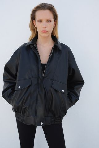 H&M, Oversized Coated Jacket