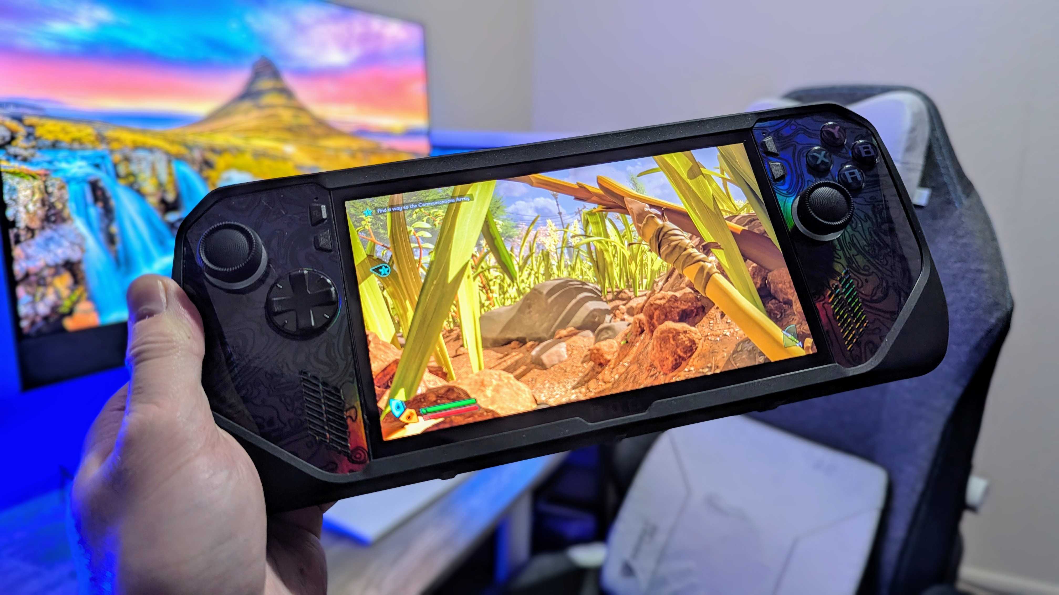 Image of Grounded 2 running on ASUS ROG Ally X.