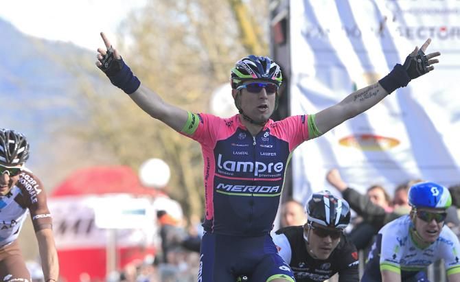Diego Ulissi (Lampre-Merida) wins the GP Camaiore