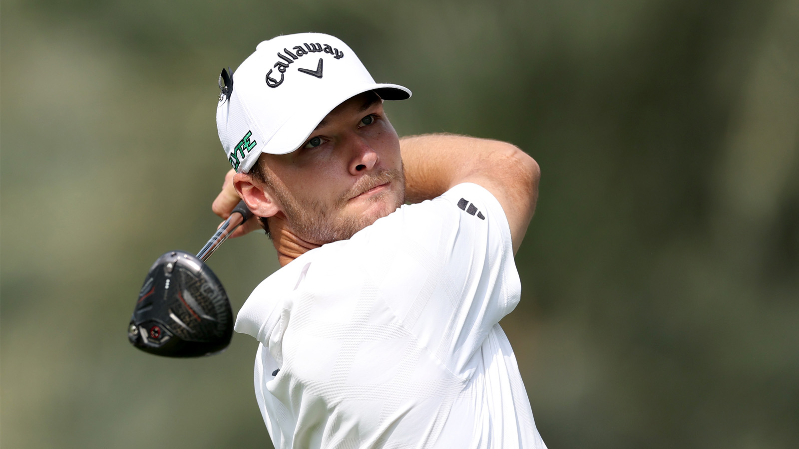 Nicolai H&amp;oslash;jgaard using the Callaway Quantum Triple Diamond Max driver