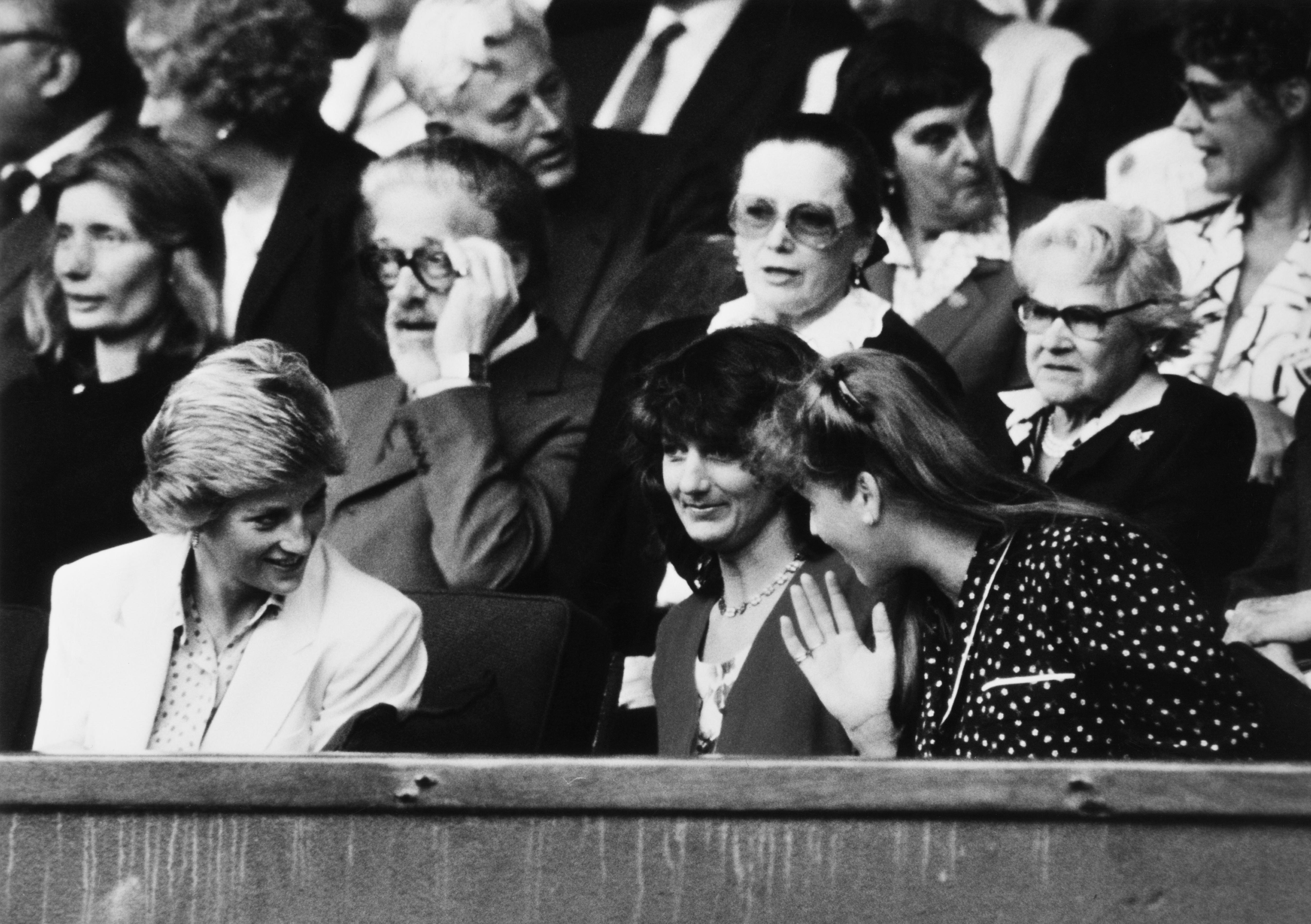 wimbledon - diana, fergie