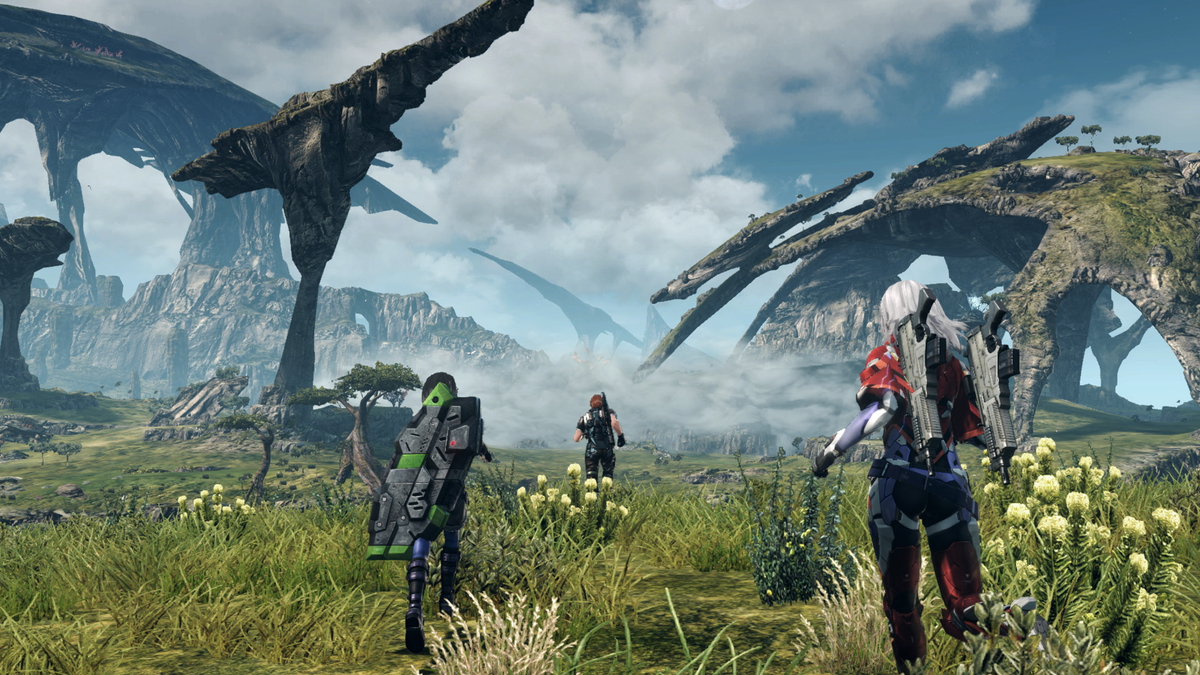 A Primordia vista in Xenoblade Chronicles X: Definitive Edition