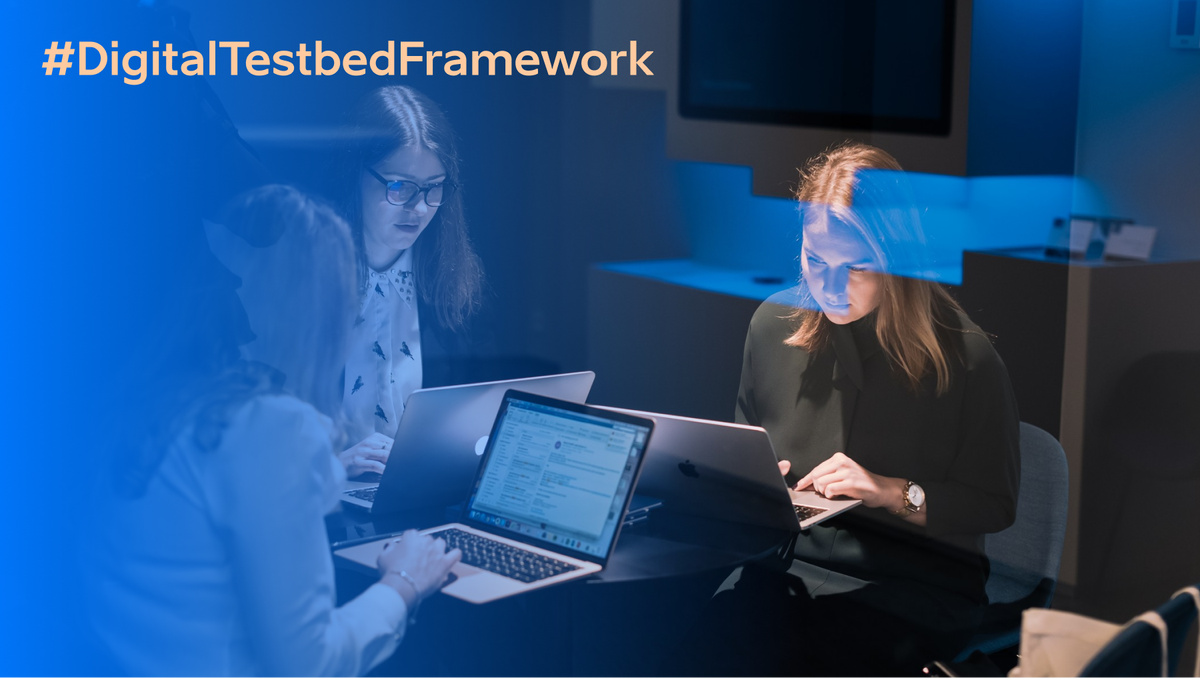 Estonia&amp;#039;s Digital Testbed Framework branding