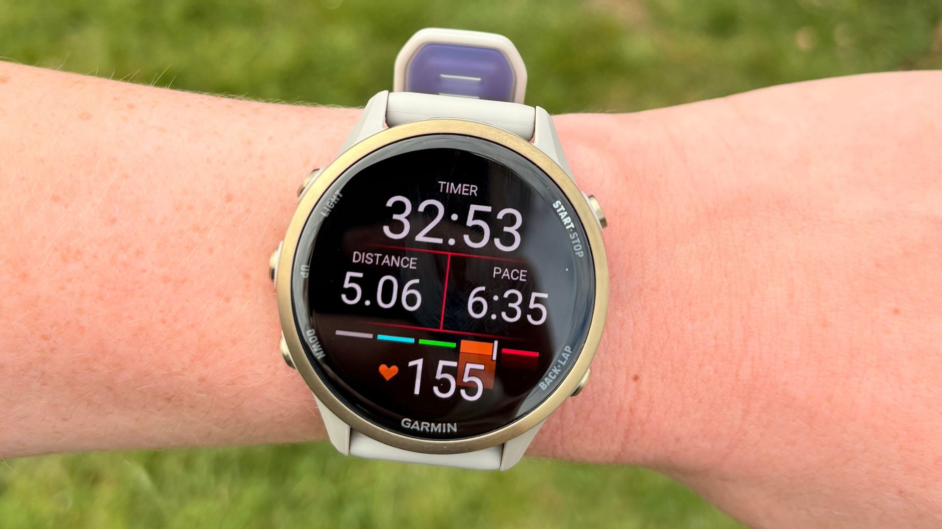 Grace Walsh testing Garmin Forerunner 970