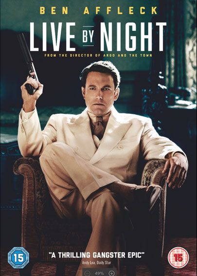 Live by Night Ben Affleck packshot