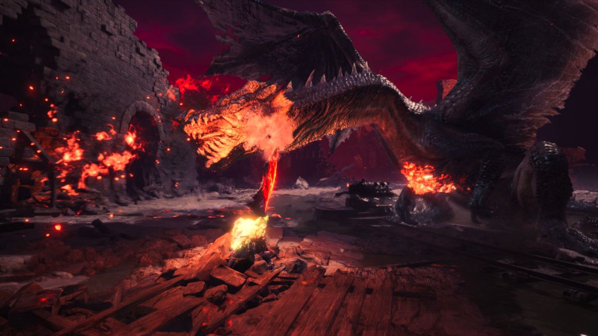 Fatalis is Monster Hunter World: Iceborne's ultimate final monster, coming  in October