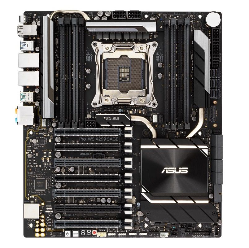 Asus Tempts Power Users With Pro WS X299 Sage II Workstation ...