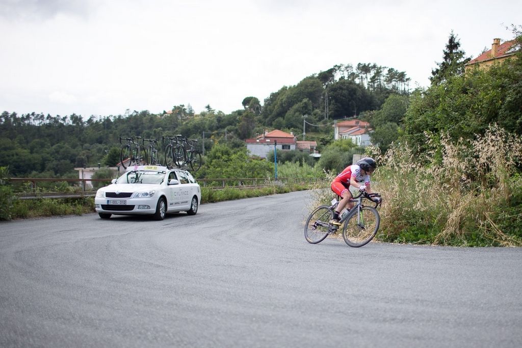 Doris Schweizer (Cylance) finished sixth