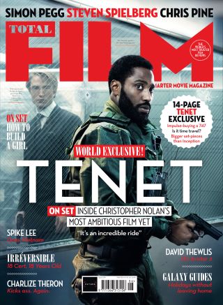 Total Film's Tenet cover