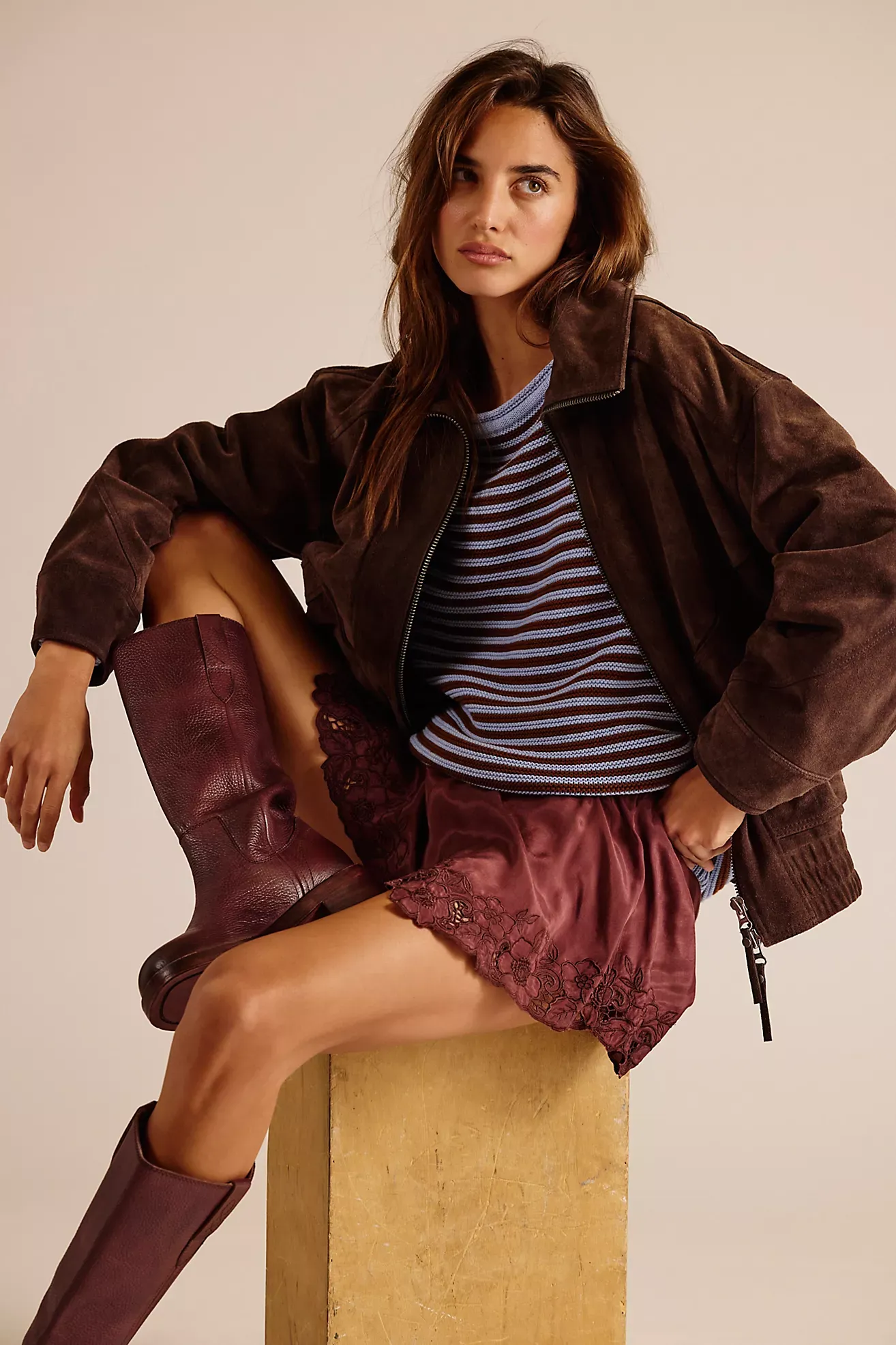 We the Free Desert Moon Suede Jacket