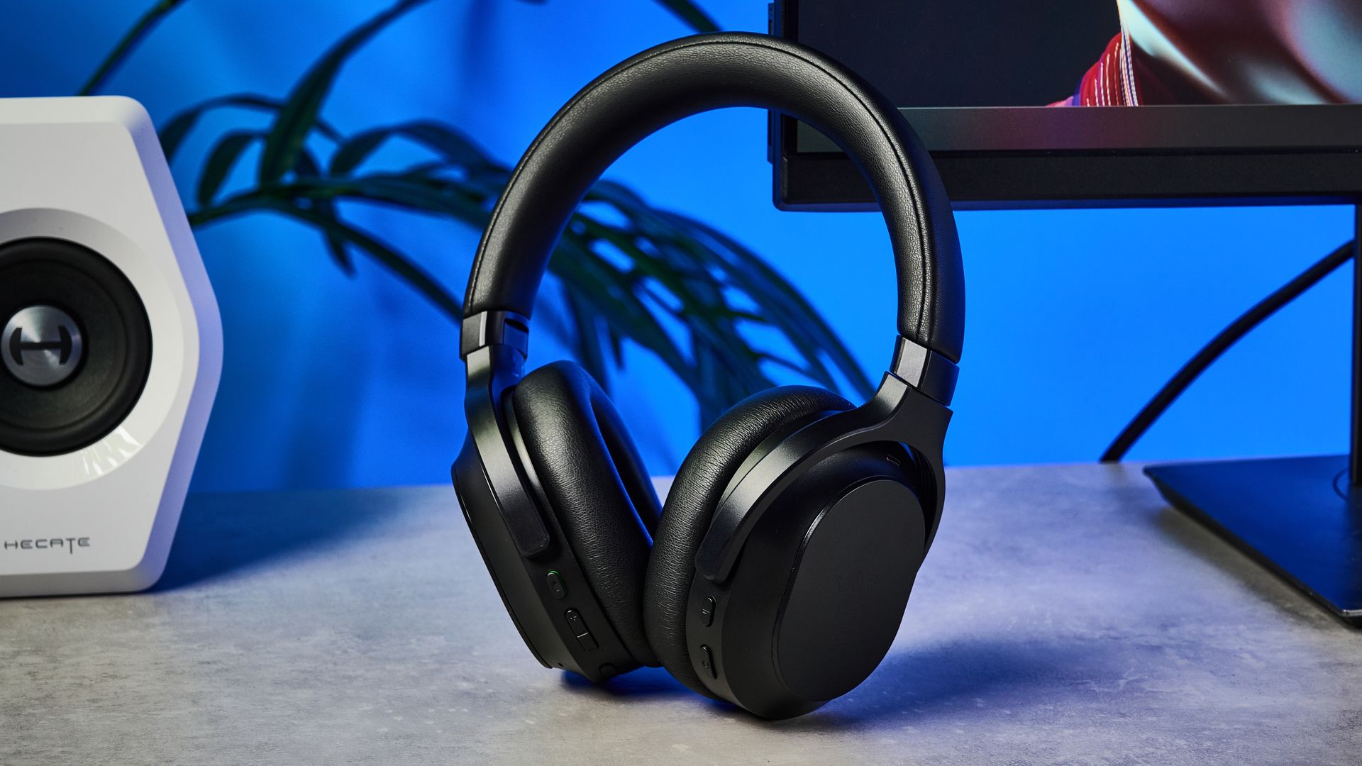 A black Razer Barracuda V2 Pro gaming headset
