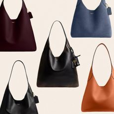 Collage of Coach Brooklyn Bag